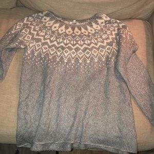 Sonoma grey knitted sweater size xlarge